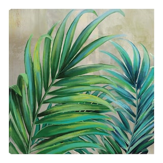 Foto 1 | Cuadro Decorativo Fine Art Tj Frondas de Palmas Ii Heather Hayes Arte Moderno Impresión en Lienzo