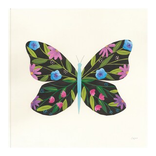 Foto 1 | Cuadro Decorativo - Jardín De Mariposa Iii - Courtney Prahl - Arte Moderno - Impresión En Lienzo - Fine Art Tj