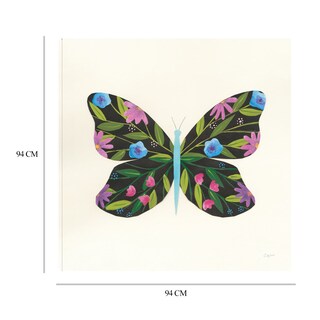 Foto 6 | Cuadro Decorativo - Jardín De Mariposa Iii - Courtney Prahl - Arte Moderno - Impresión En Lienzo - Fine Art Tj