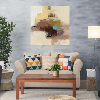 Foto 2 | Cuadro Decorativo - Guinda Abstracto Ii - Silvia Vassileva - Arte Moderno - Impresión En Lienzo - Fine Art Tj