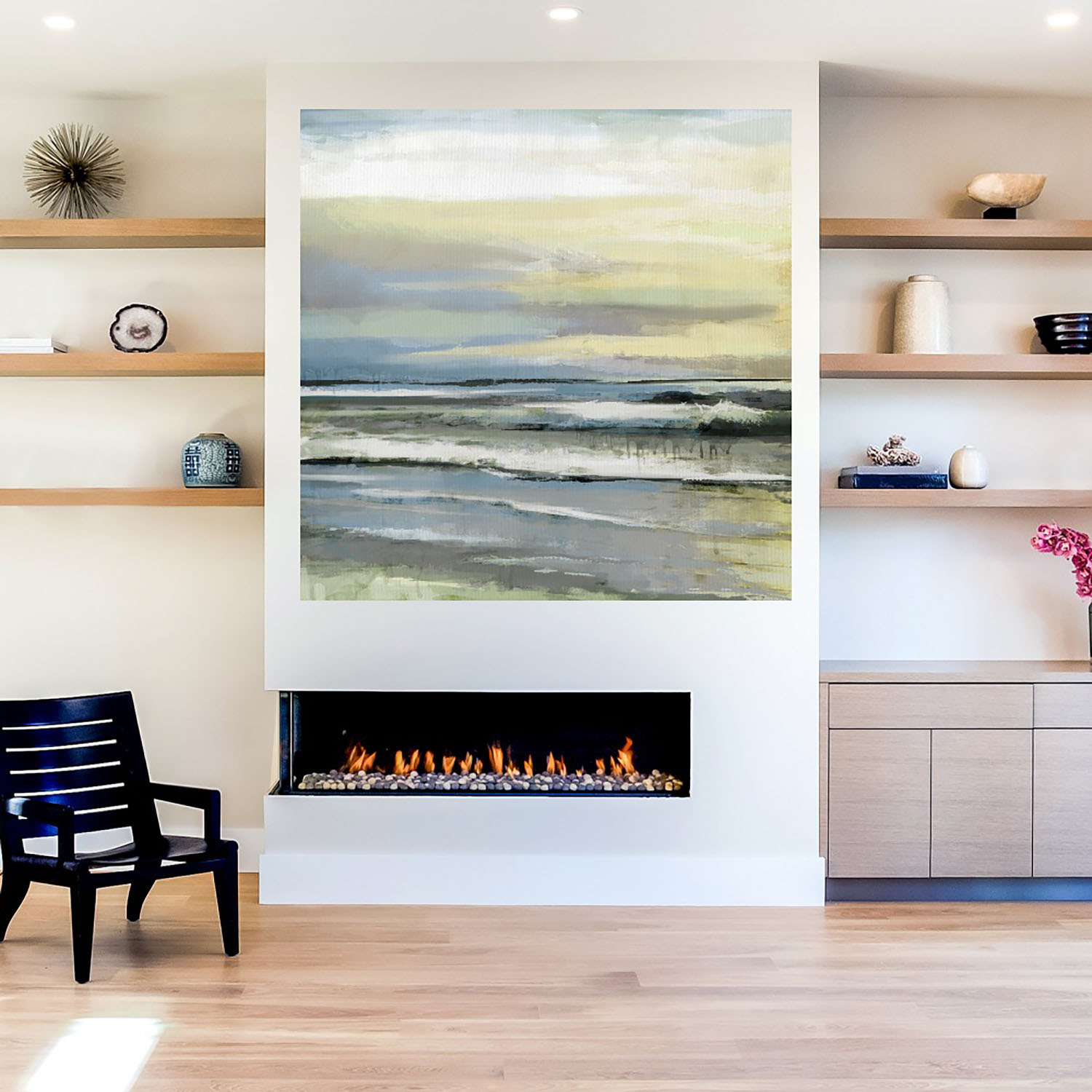 Foto 5 | Cuadro Decorativo - Jardín De Miel - Tava Studios  - Arte Moderno - Impresión En Lienzo - Fine Art Tj