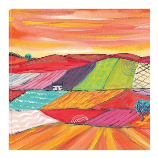 Foto 1 | Cuadro Decorativo - Gloriosos Campos De Maíz En Escocia - Caroline Duncan Art - Arte Moderno - Impresión En L