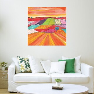 Foto 3 | Cuadro Decorativo - Gloriosos Campos De Maíz En Escocia - Caroline Duncan Art - Arte Moderno - Impresión En L