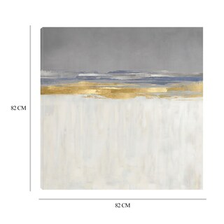 Foto 6 | Cuadro Decorativo - Horizonte De Oro Y Plata I - Jake Messina - Arte Moderno - Impresión En Lienzo - Fine Art Tj