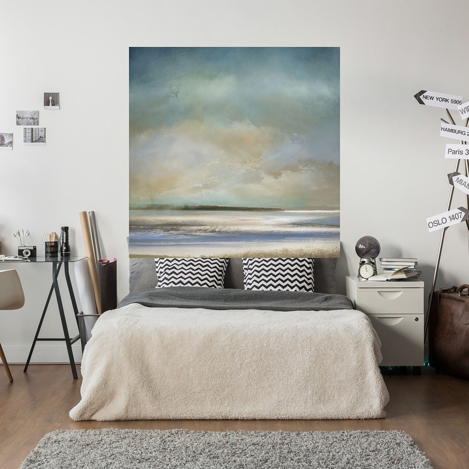 Foto 6 pulgar | Cuadro Decorativo - La Costa De La Mañana - Jake Messina  - Arte Paisaje - Impresión En Lienzo - Fine Art Tj