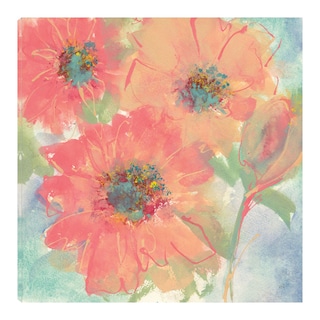 Foto 1 | Cuadro Decorativo - Flores Rosas I - Chris Paschke - Arte Moderno - Impresión En Lienzo - Fine Art Tj
