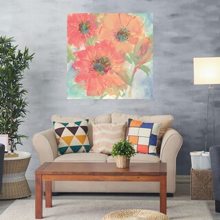 Foto 2 | Cuadro Decorativo - Flores Rosas I - Chris Paschke - Arte Moderno - Impresión En Lienzo - Fine Art Tj