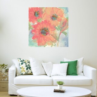 Foto 3 | Cuadro Decorativo - Flores Rosas I - Chris Paschke - Arte Moderno - Impresión En Lienzo - Fine Art Tj
