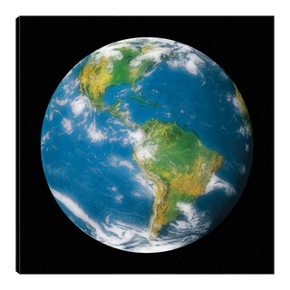 Foto 1 | Cuadro Decorativo Fine Art TJ 'Globo Terráqueo II' de Contemporary Photography 56 x 56 cm