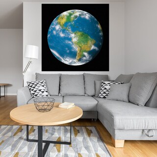 Foto 4 | Cuadro Decorativo Fine Art TJ 'Globo Terráqueo II' de Contemporary Photography 56 x 56 cm
