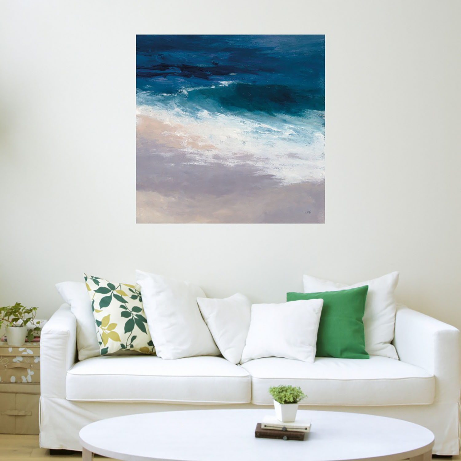 Foto 4 pulgar | Cuadro Decorativo - Marea De La Tarde - Julia Purinton  - Arte Costa - Impresión En Lienzo - Fine Art Tj