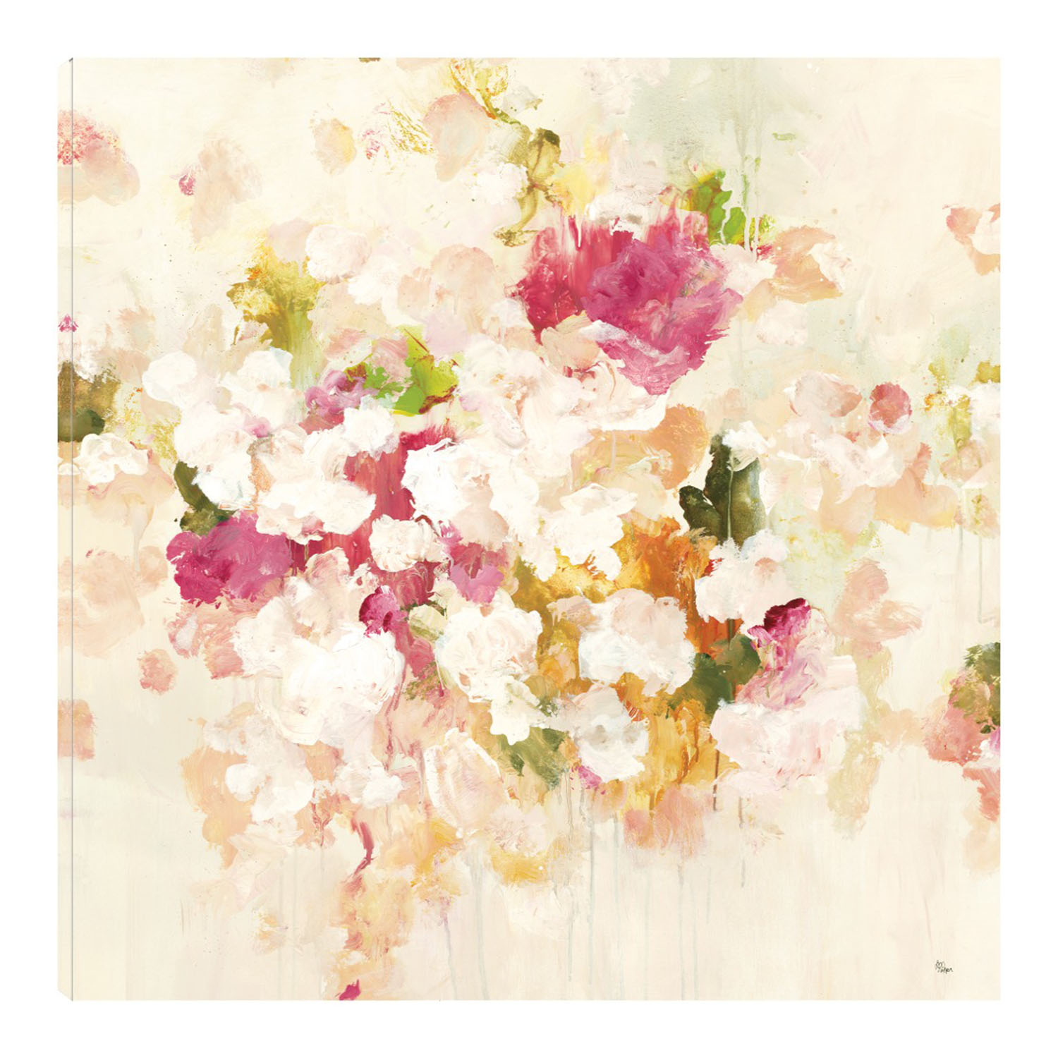 Cuadro Decorativo - Musa Floral Iv - Lisa Ridgers  - Arte Floral - Impresión En Lienzo - Fine Art Tj