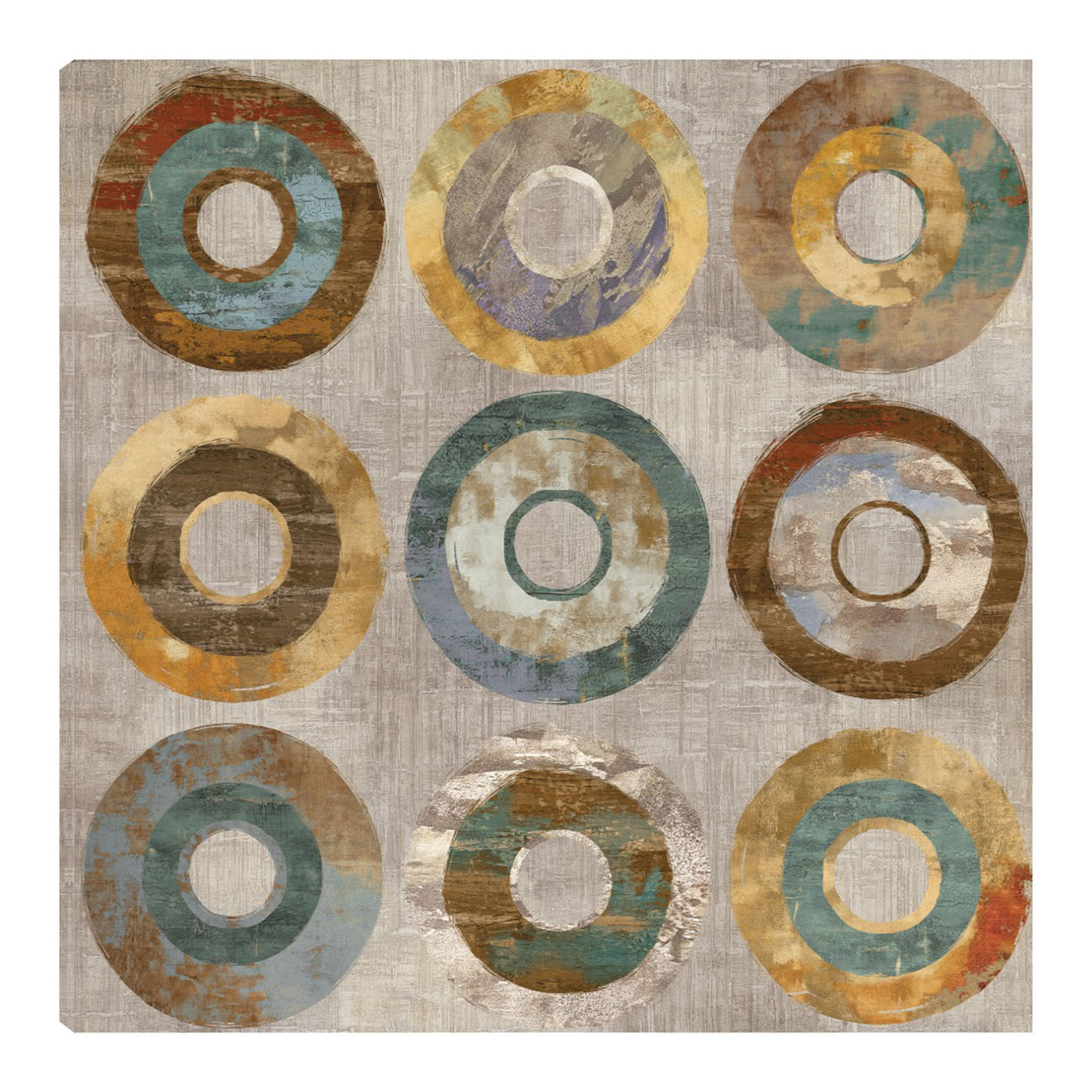 Foto 1 | Cuadro Decorativo Fine Art TJ 'Girar' de Cam Richards 82 x82 cm