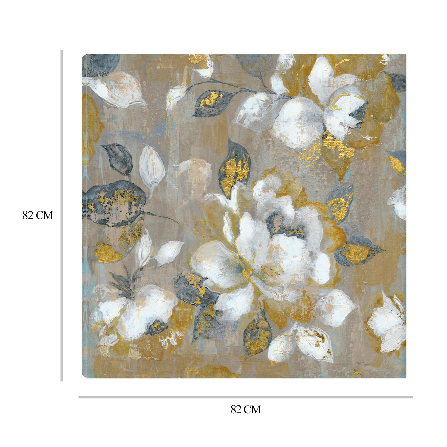 Foto 6 | Cuadro Decorativo Fine Art TJ 'Jardín de Miel' de Tava Studios 82 x82 cm