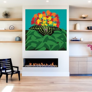 Foto 5 | Cuadro Decorativo - Garza En La Playa - Julie Derice - Arte Moderno - Impresión En Lienzo - Fine Art Tj