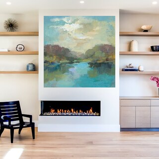 Foto 5 | Cuadro Decorativo - Islas Distantes - Fine Art Tj - Sue Schlabach - Arte Moderno - Impresión En Lienzo