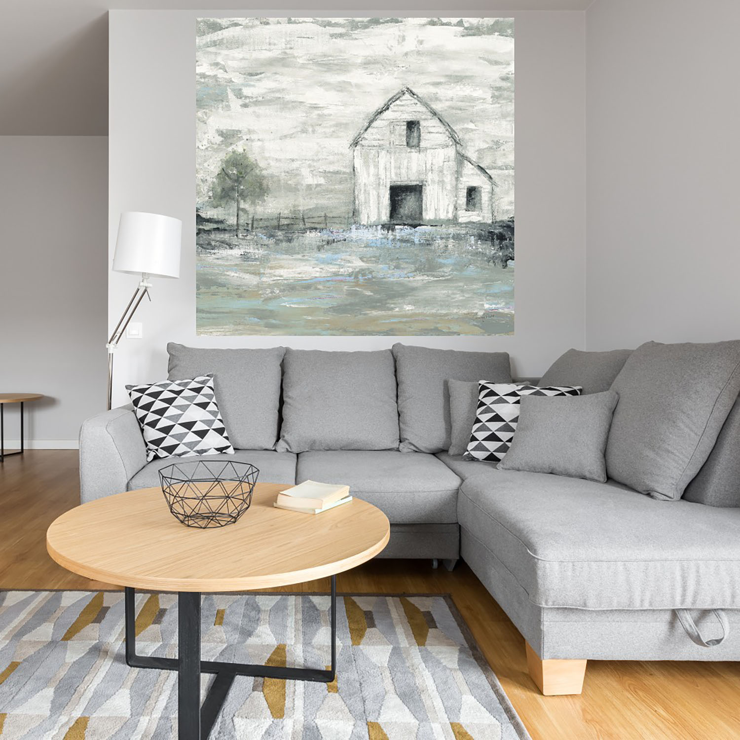 Foto 4 | Cuadro Decorativo - Granero De Iowa Ii -  Fine Art Tj Courtney Prahl - Arte Moderno - Impresión En Lienzo