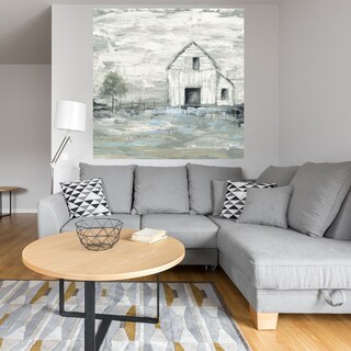 Foto 4 | Cuadro Decorativo - Granero De Iowa Ii - Fine Art Tj Courtney Prahl - Arte Moderno - Impresión En Lienzo
