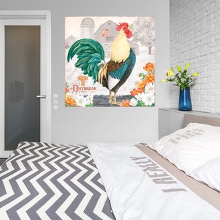 Foto 3 | Cuadro Decorativo - Gallo Esmeralda Al Alba - Fine Art Tj - Beth Grove - Arte Moderno - Impresión en Lienzo