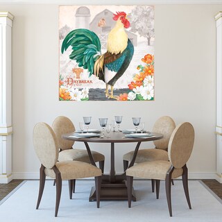 Foto 4 | Cuadro Decorativo - Gallo Esmeralda Al Alba - Fine Art Tj - Beth Grove - Arte Moderno - Impresión en Lienzo