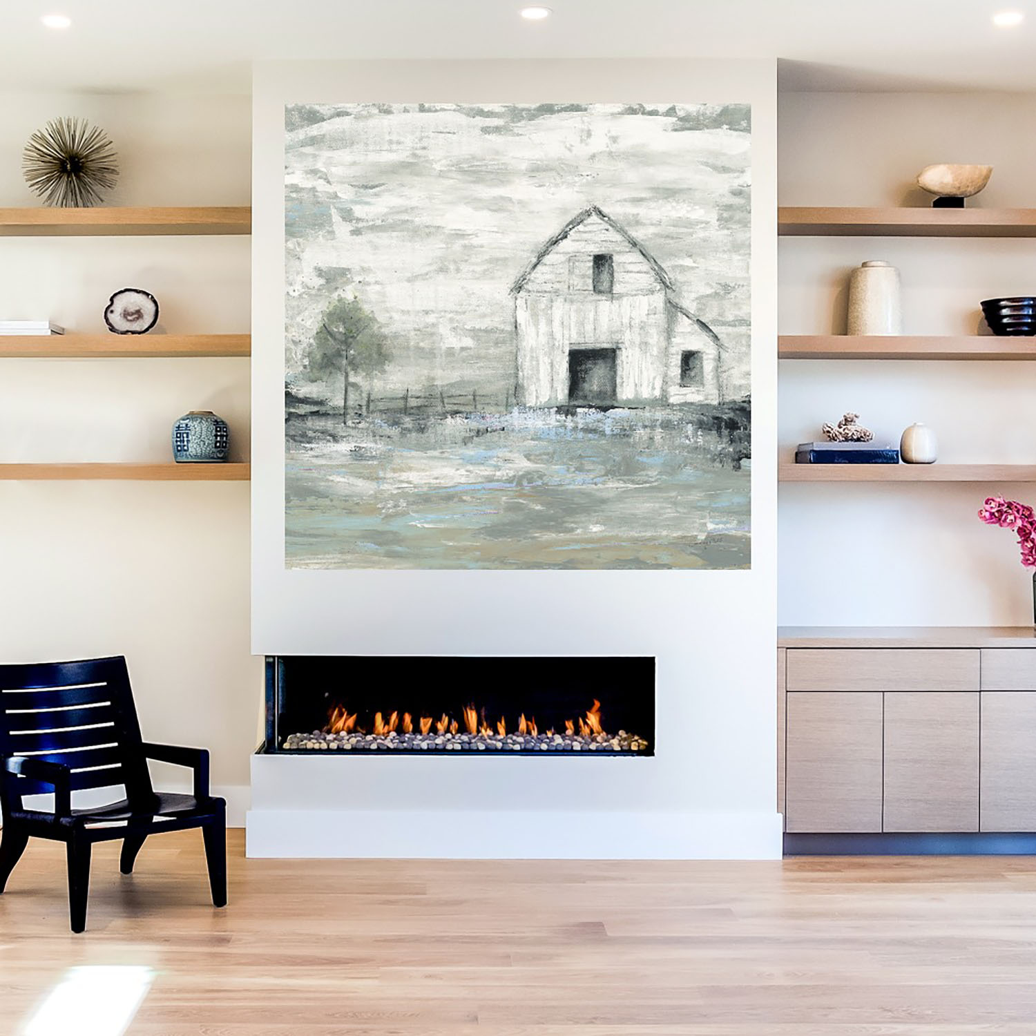 Foto 5 | Cuadro Decorativo Fine Art Tj Jardín en la Orilla Ii Julia Purinton Arte Moderno Impresión en Lienzo