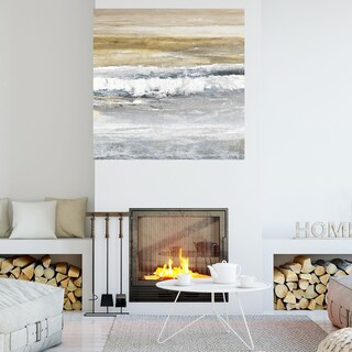 Foto 4 | Cuadro Decorativo - Mareas Ii - Rachel Springer - Arte Costa - Impresión En Lienzo - Fine Art Tj