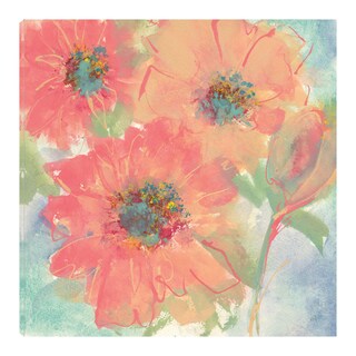 Foto 1 | Cuadro Decorativo - Flores Rosas I - Chris Paschke - Arte Moderno - Impresión En Lienzo - Fine Art Tj