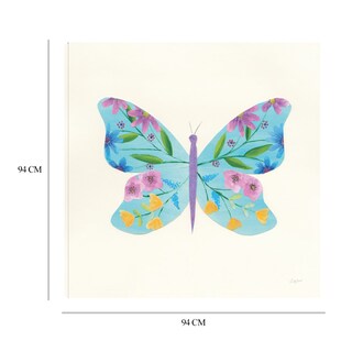 Foto 6 | Cuadro Decorativo - Jardín De Mariposa Iv - Courtney Prahl - Arte Moderno - Impresión En Lienzo - Fine Art Tj
