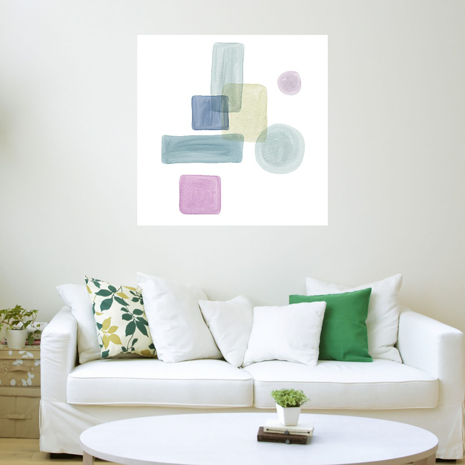 Foto 4 pulgar | Cuadro Decorativo Fine Art TJ 'Forma 6' de Nikki Chu 56 x 56 cm