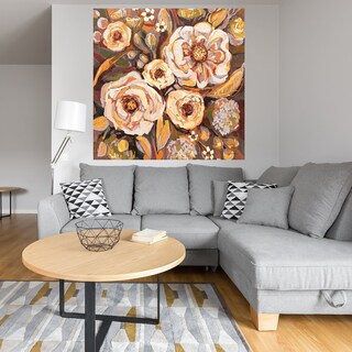 Foto 4 | Cuadro Decorativo - Flores Otoñales - Jeanette Vertentes - Arte Moderno - Impresión En Lienzo - Fine Art Tj