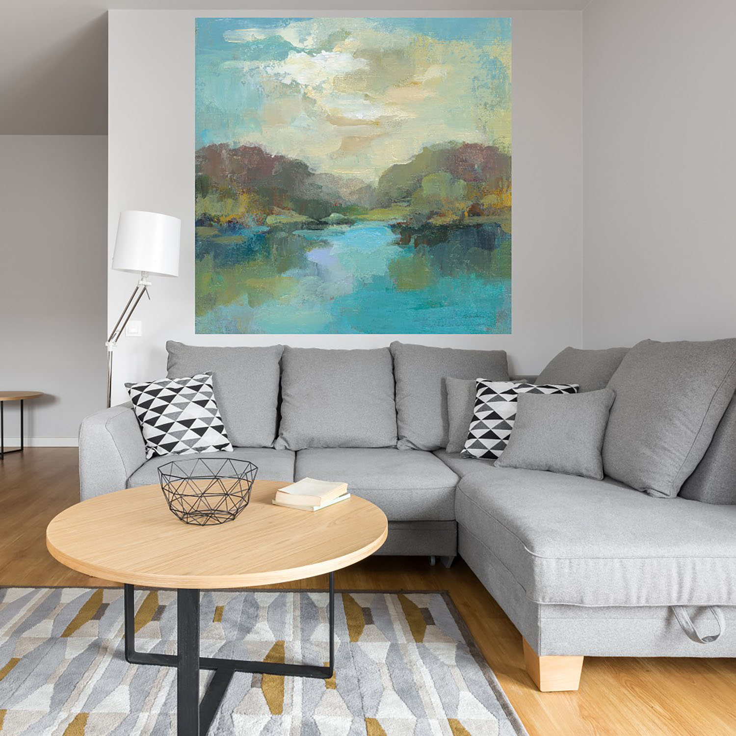 Foto 4 | Cuadro Decorativo - Mini Paisaje - Silvia Vassileva  - Arte Paisaje - Impresión En Lienzo - Fine Art Tj