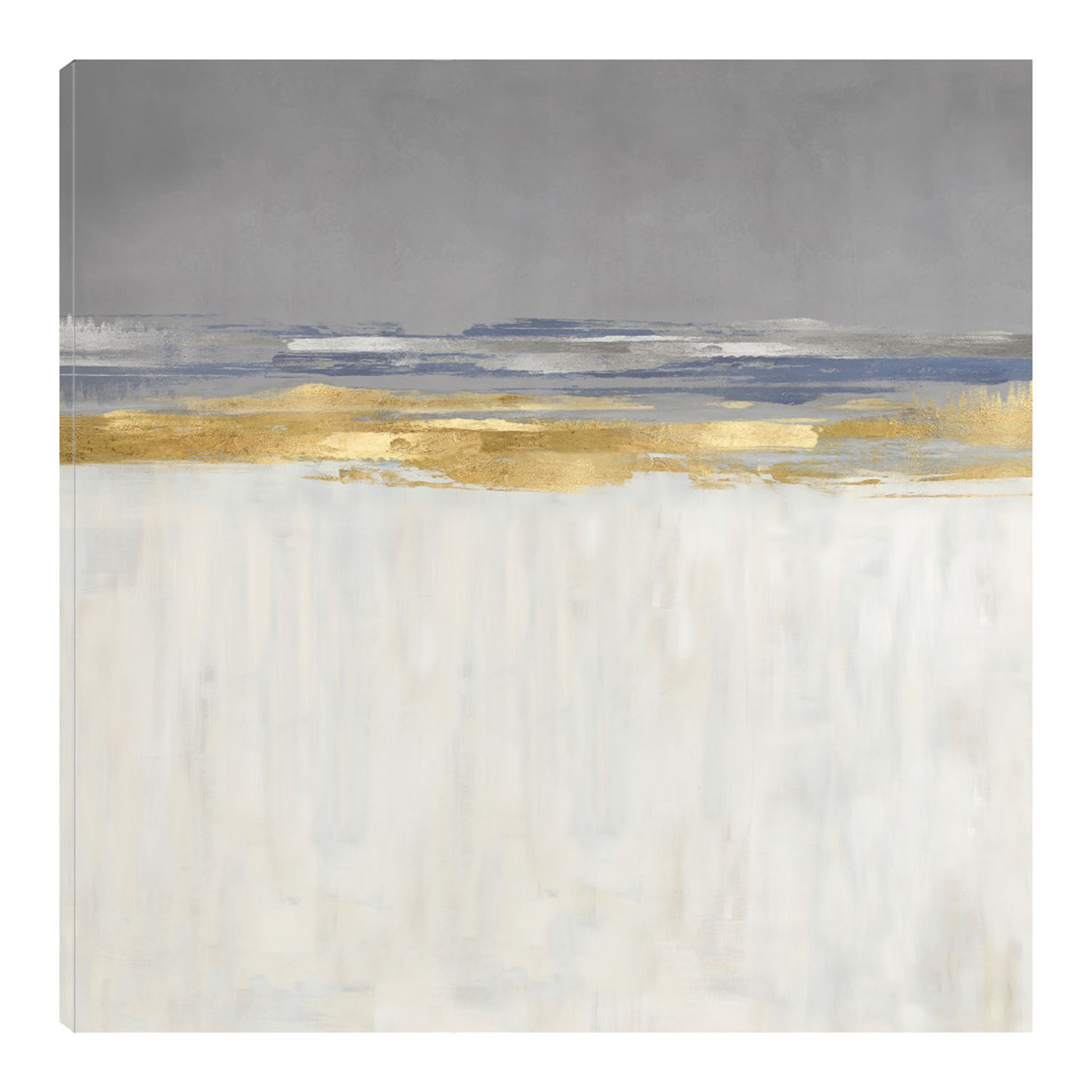 Cuadro Decorativo - Horizonte De Oro Y Plata I - Jake Messina  - Arte Moderno - Impresión En Lienzo - Fine Art Tj