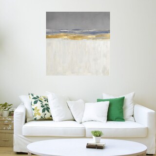 Foto 3 | Cuadro Decorativo - Horizonte De Oro Y Plata I - Jake Messina - Arte Moderno - Impresión En Lienzo - Fine Art Tj