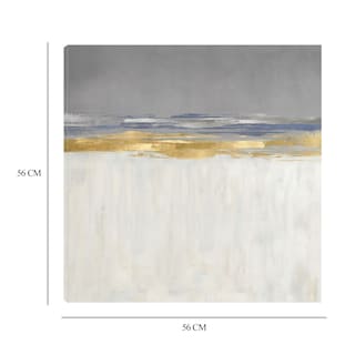 Foto 6 | Cuadro Decorativo - Horizonte De Oro Y Plata I - Jake Messina - Arte Moderno - Impresión En Lienzo - Fine Art Tj