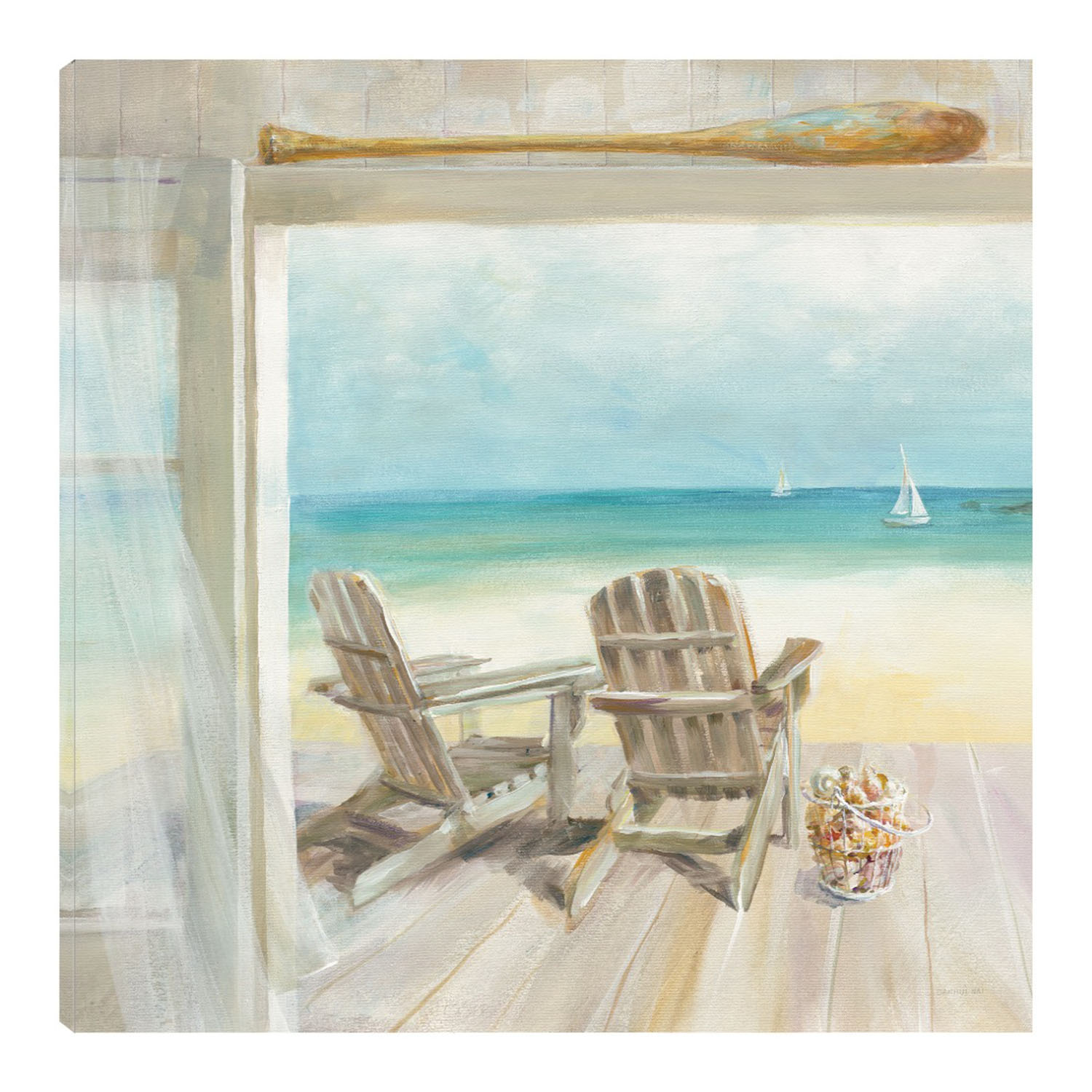 Cuadro Decorativo Fine Art Tj Mañana en la Costa Danhui Nai