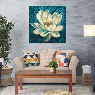 Foto 2 | Cuadro Decorativo - Lirio De Agua - Patricia Pinto - Arte Floral - Impresión En Lienzo - Fine Art Tj