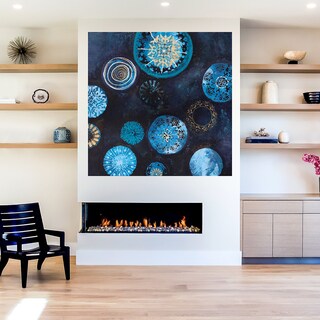 Foto 5 | Cuadro Decorativo - Lirio De Agua - Patricia Pinto - Arte Floral - Impresión En Lienzo - Fine Art Tj