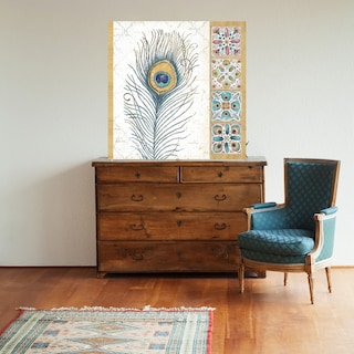 Foto 2 | Cuadro Decorativo - Jardín de Rosas IV - Fine Art Tj - Daphne Brissonnet - Arte Moderno - Impresión En Lienzo