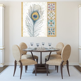 Foto 4 | Cuadro Decorativo - Jardín de Rosas IV - Fine Art Tj - Daphne Brissonnet - Arte Moderno - Impresión En Lienzo