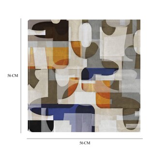 Foto 6 | Cuadro Decorativo - Movimiento De Mediados De Siglo I - Justin Thompson - Arte Abstracto - Impresión En Lienzo -