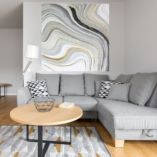 Foto 4 | Cuadro Decorativo - Mármol - Fine Art Tj - Nikki Chu - Arte Abstracto - Impresión En Lienzo