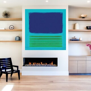 Foto 5 | Cuadro Decorativo - Llama Psicodélico - Dean Russo - Arte Abstracto - Impresión En Lienzo - Fine Art Tj