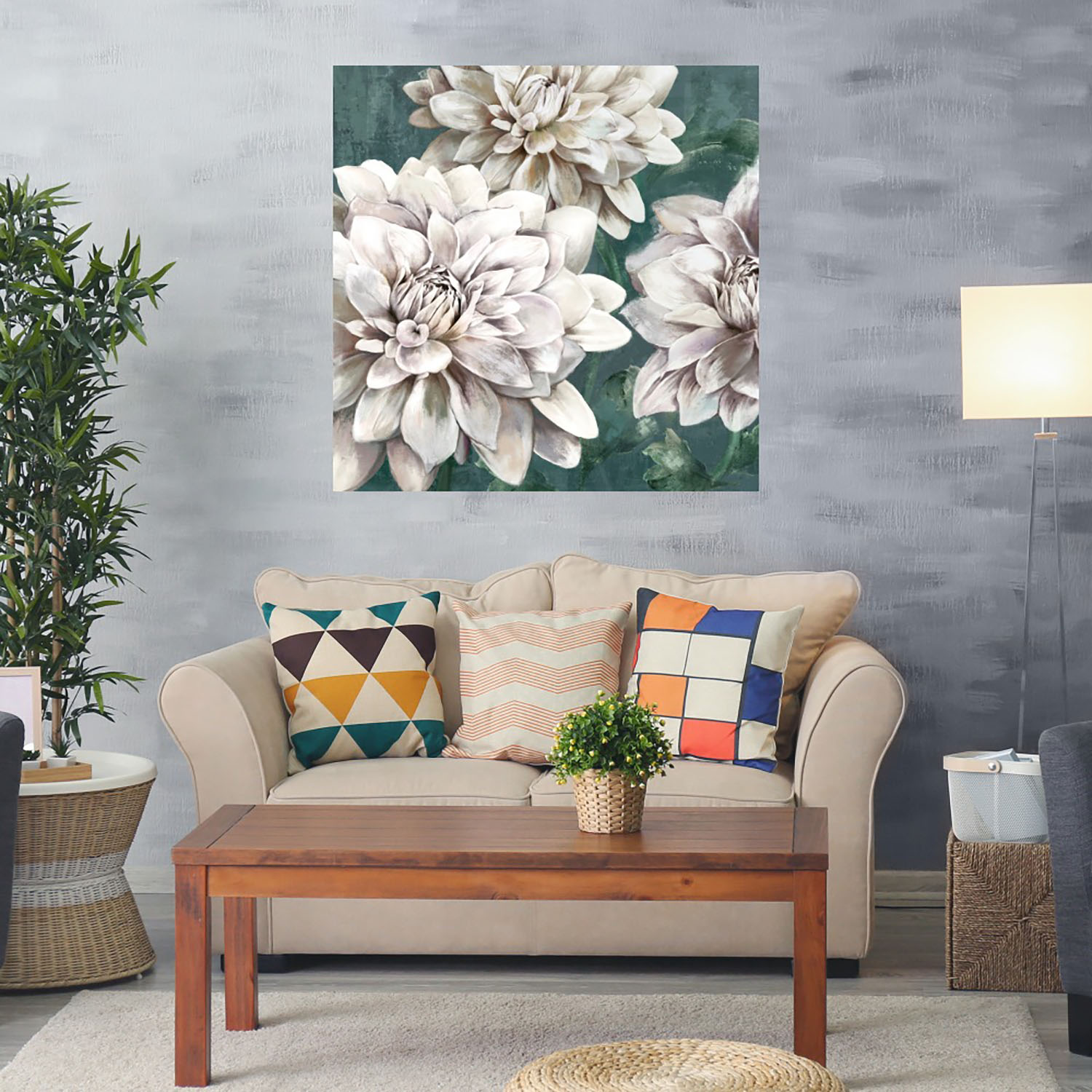 Foto 2 | Cuadro Decorativo - Hermosas Flores II -  Fine Art Tj - Heather Hayes  - Arte Moderno - Impresión En Lienzo
