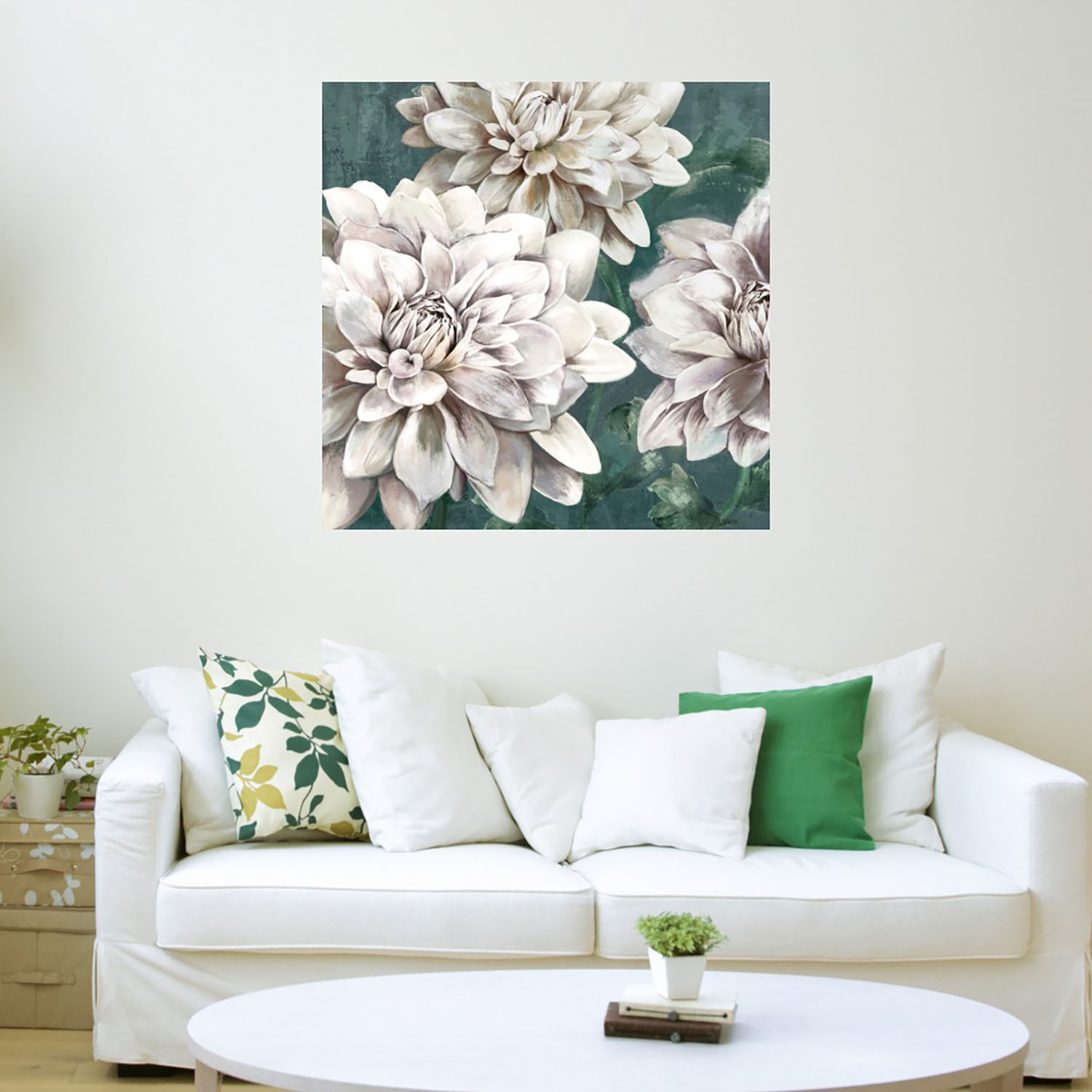 Foto 4 pulgar | Cuadro Decorativo - Hermosas Flores II -  Fine Art Tj - Heather Hayes  - Arte Moderno - Impresión En Lienzo