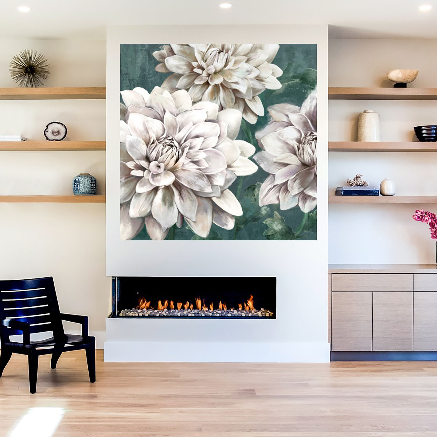 Foto 5 | Cuadro Decorativo - Hermosas Flores II -  Fine Art Tj - Heather Hayes  - Arte Moderno - Impresión En Lienzo