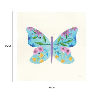 Foto 6 | Cuadro Decorativo - Jardín De Mariposa IV - Fine Art Tj - Courtney Prahl - Arte Moderno - Impresión En Lienzo