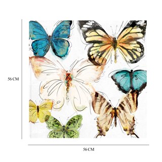 Foto 6 | Cuadro Decorativo - Mariposas Ii - Studio Arts - Arte Animales - Impresión En Lienzo - Fine Art Tj