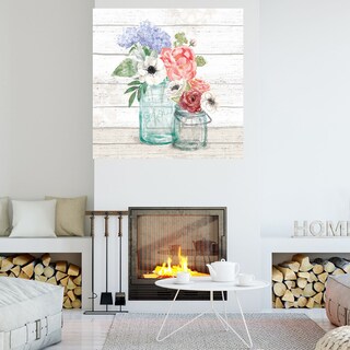 Foto 4 | Cuadro Decorativo Fine Art Tj Mercado de Flores Pastel Xii Mary Urban Arte Floral Impresión en Lienzo