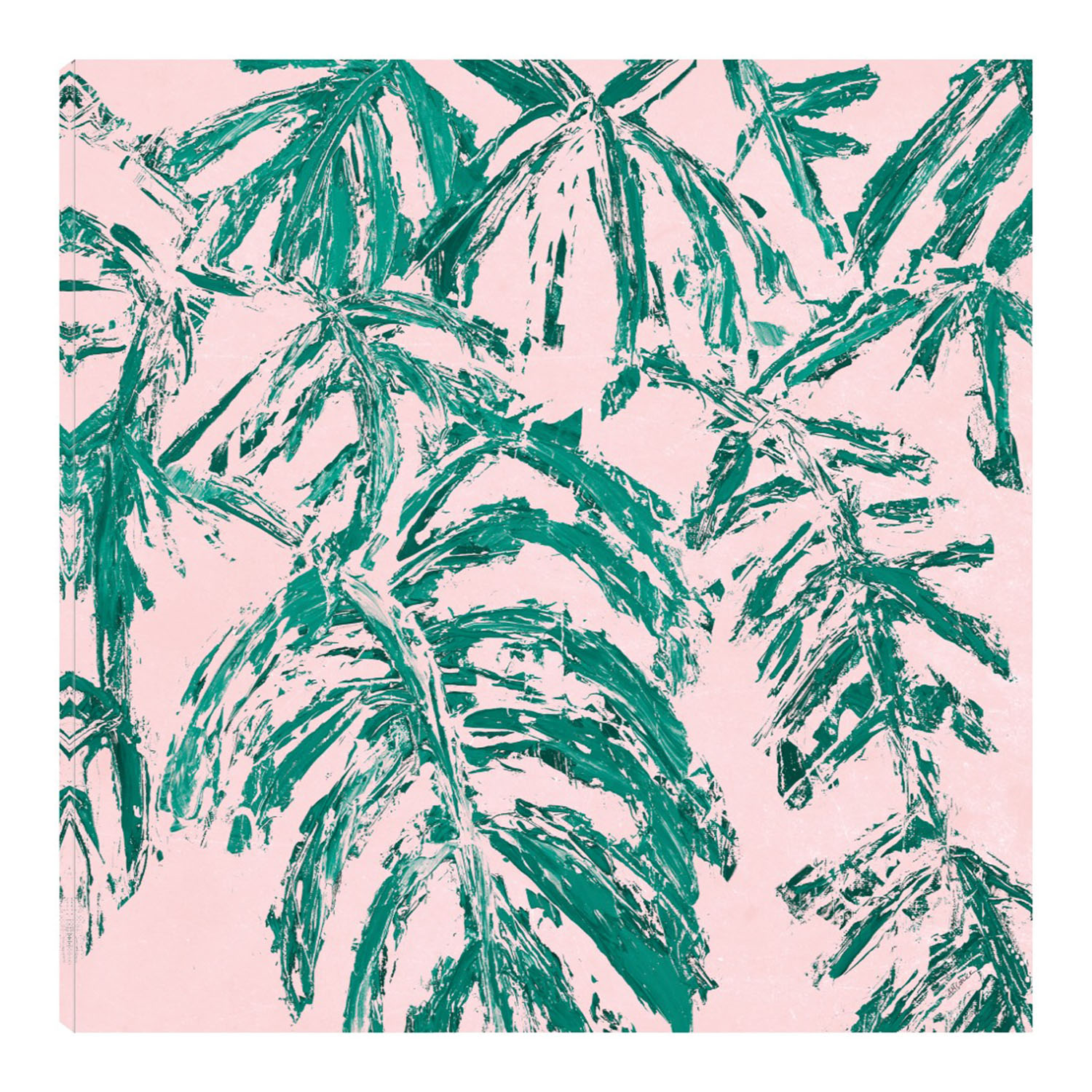 Foto 1 | Cuadro Decorativo Fine Art Tj Jardín Tropical Annmarie Coolick Arte Moderno Impresión en Lienzo
