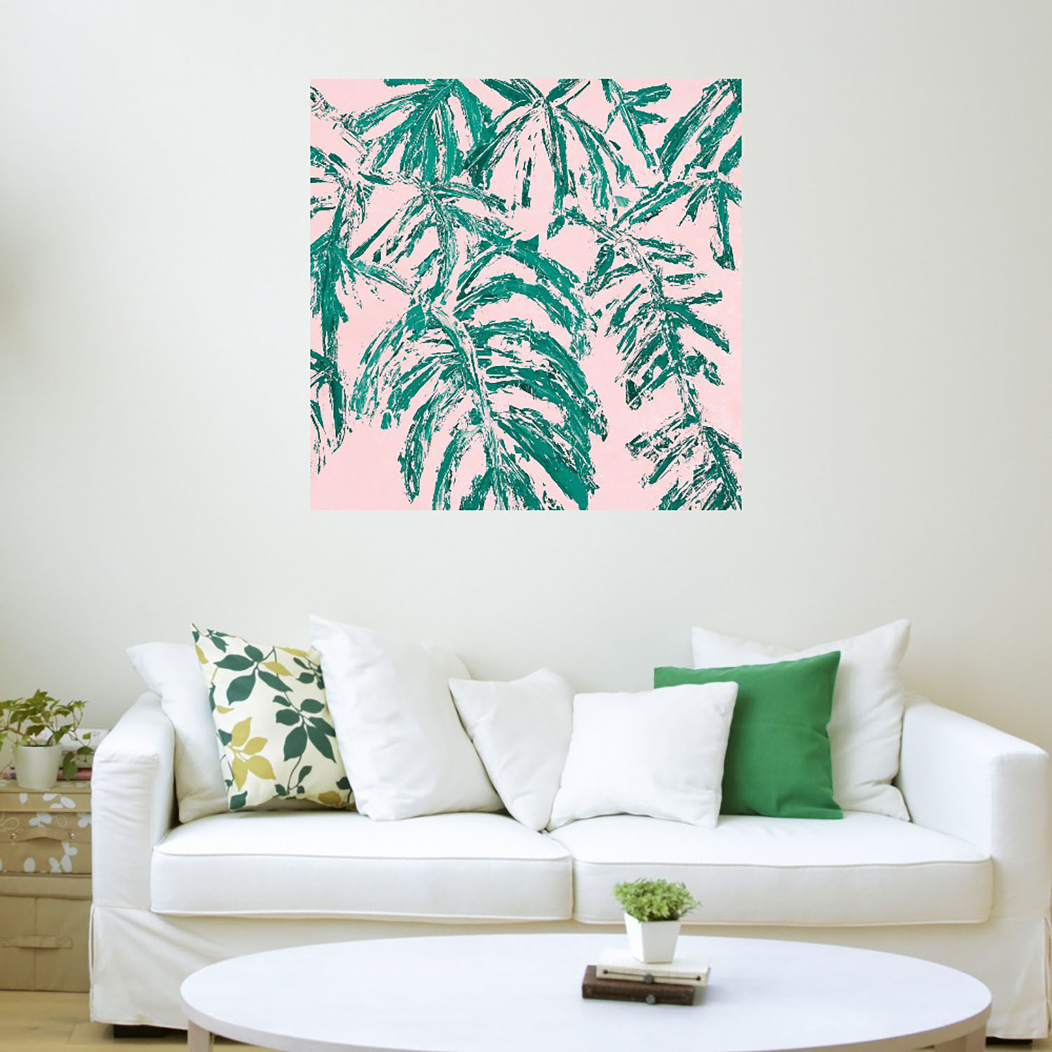Foto 4 pulgar | Cuadro Decorativo Fine Art Tj Jardín Tropical Annmarie Coolick Arte Moderno Impresión en Lienzo